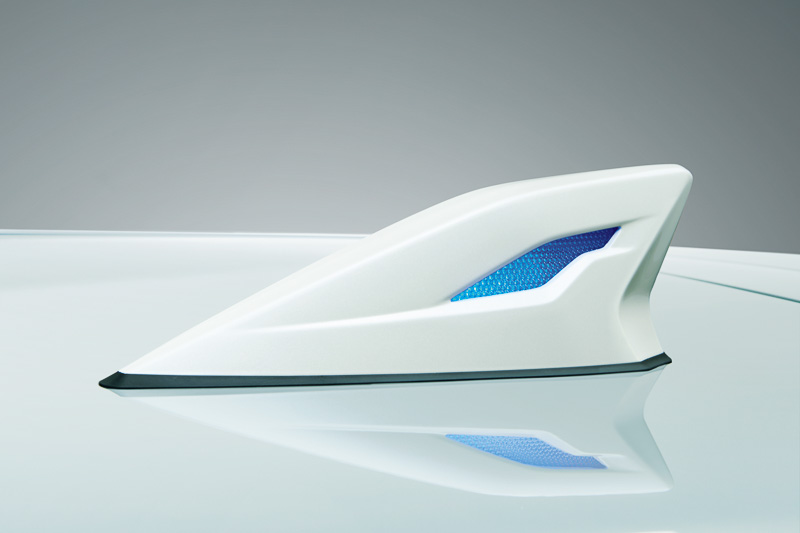 トップノットアンテナ：塗装済は2万7000円