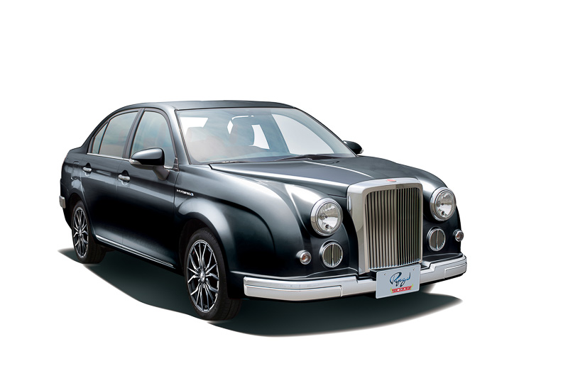 ビュート モダン（上段）、リューギ モダン（下段）ともに「モダングレー」（左）、「モダンレッド」（中央）、「モダンホワイト」（右）の3色を専用ボディカラーとしてラインアップ