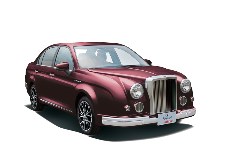 ビュート モダン（上段）、リューギ モダン（下段）ともに「モダングレー」（左）、「モダンレッド」（中央）、「モダンホワイト」（右）の3色を専用ボディカラーとしてラインアップ