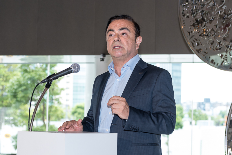 日産自動車株式会社 取締役会長 カルロス・ゴーン氏