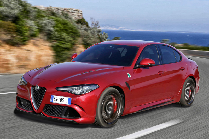 アルファロメオの新型スポーツサルーン「ジュリア」