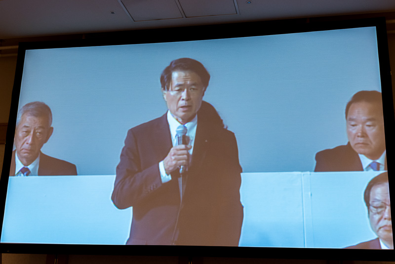 三菱自動車工業株式会社 副社長執行役員（開発、品質担当） CPLO 山下 光彦氏