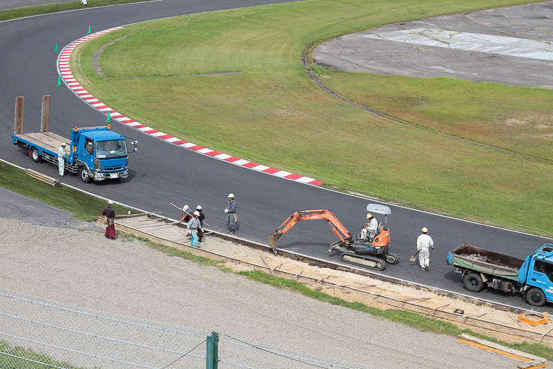 コースの改修も行なわれる