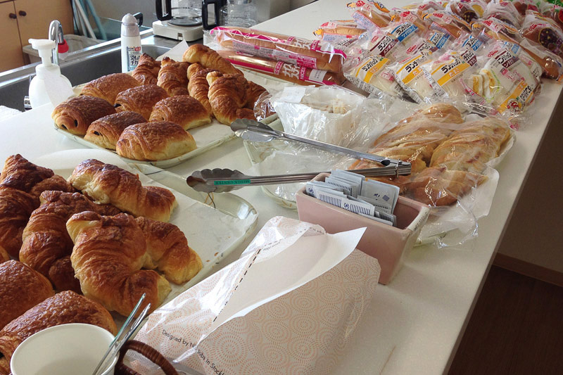 取材陣に提供される食事もサーキットの経費