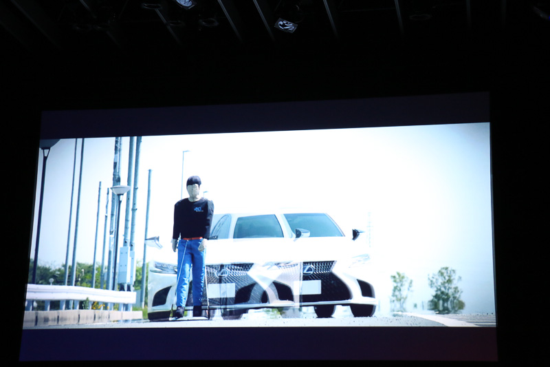 従来どおりのプリクラッシュセーフティとアクティブ操舵回避支援の比較