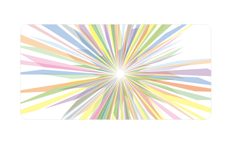 作品B：タイトル「多様性の未来」