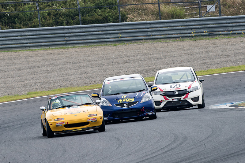 特別スポーツ走行においてFIT 1.5クラスはClass 1/2/3/4と混走