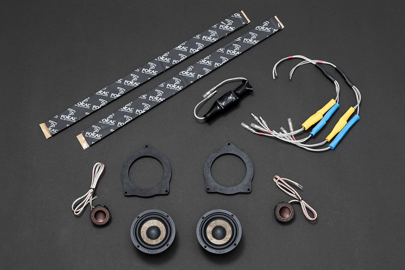 Cクラス専用80mm2ウェイスピーカーキット「PS 80 F for MB」