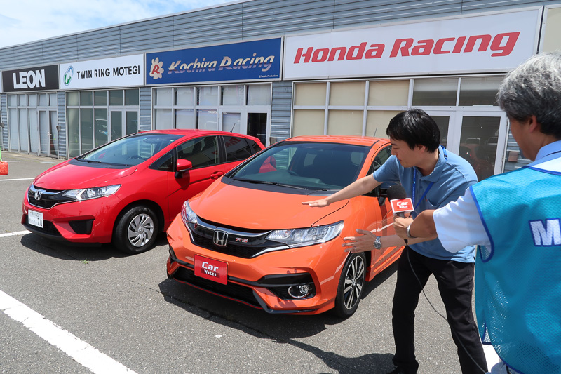 金子氏から、内外装のデザインやパワートレーン、新採用となった「ホンダ センシング」などの変更ポイントが紹介された