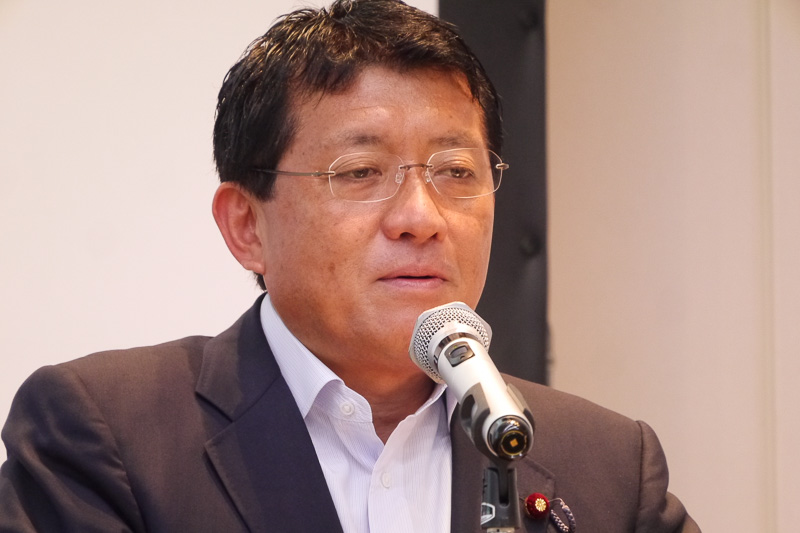 衆議院議員 自民党 IT戦略特命委員長の平井卓也氏