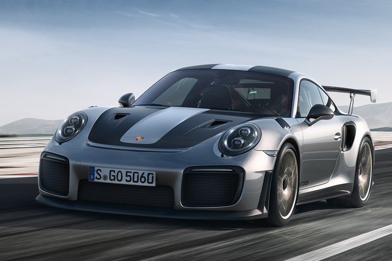 公道走行可能な911として最も速く最もパワフルなモデルに仕上げた「911 GT2 RS」