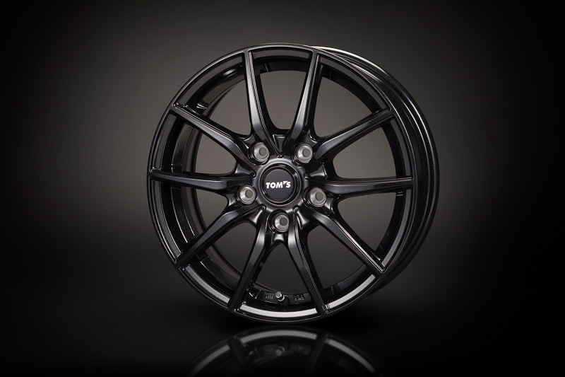15インチアルミホイール「TOM'S TH03」＆ナットセット（税別5万円/台）