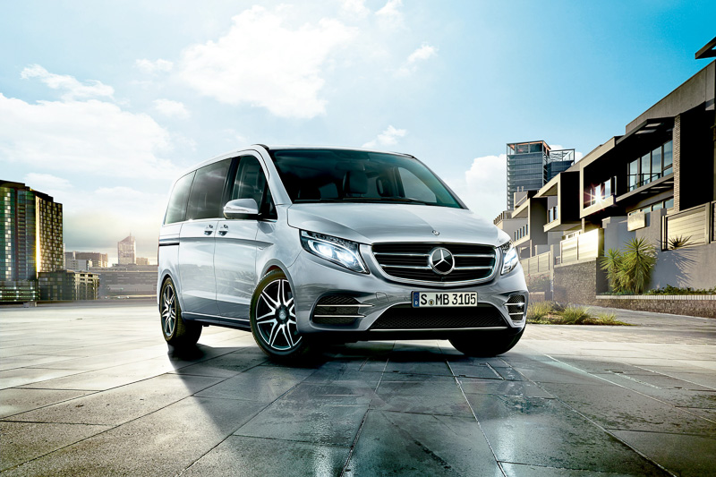 Vクラスのラインアップに新しく追加された「V 220 d Sports」