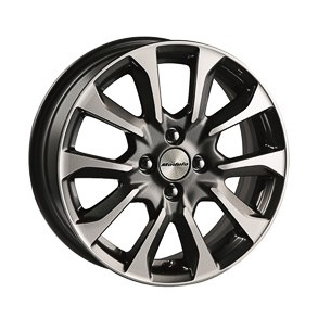 16インチアルミホイール「MS-026」（ダイヤモンド切削/プラウドシルバー・メタリック塗装）：2万7000円/本