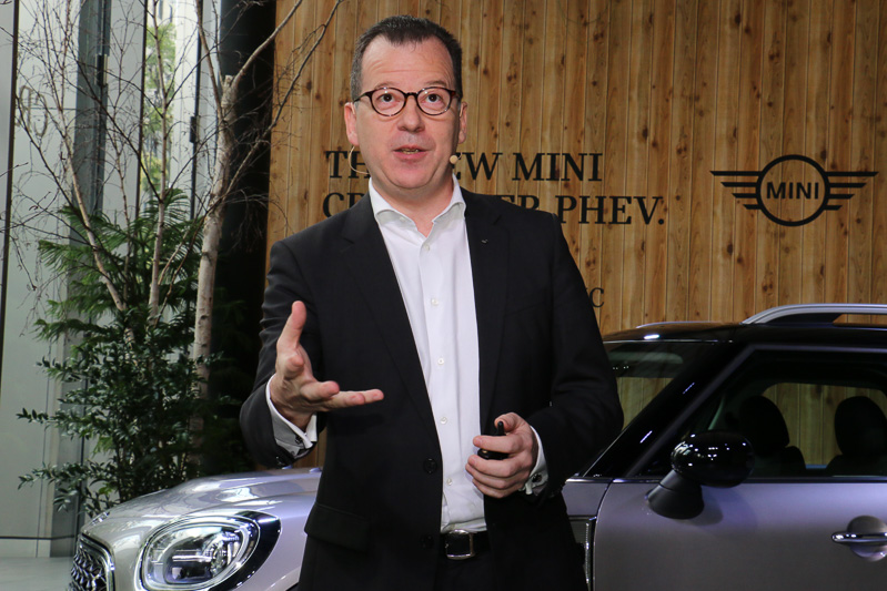 ビー・エム・ダブリュー株式会社 MINIディビジョン本部長 フランソワ・ロカ氏