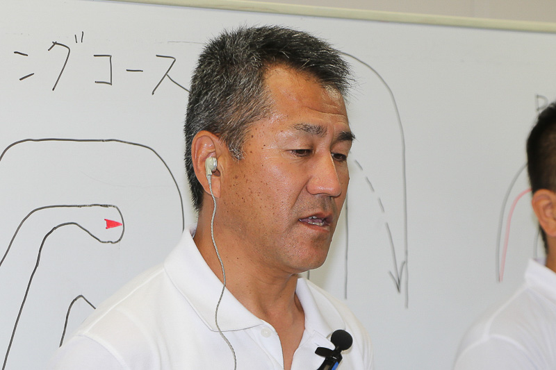 斉藤邦夫氏。JAF全日本ジムカーナ選手権でシリーズチャンピオンを8回獲得しているベテラン