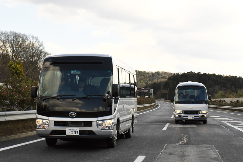 新旧モデルの乗り比べ