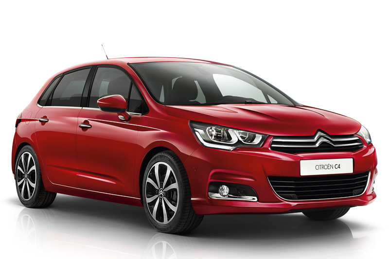 「C4」の新グレード「Shine」。ダイヤモンドカット加工を施したツートーン仕様の16インチホイールを装備する