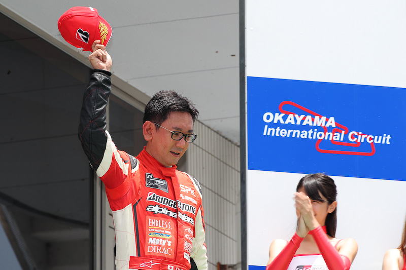 3位で表彰台獲得とはいえ、トップ2台に大きく差を開けられての展開に悔しさがにじむ結果となった第4戦。7月29日～30日に開催される第5戦十勝ラウンドでは、何としても優勝できるよう頑張りたい