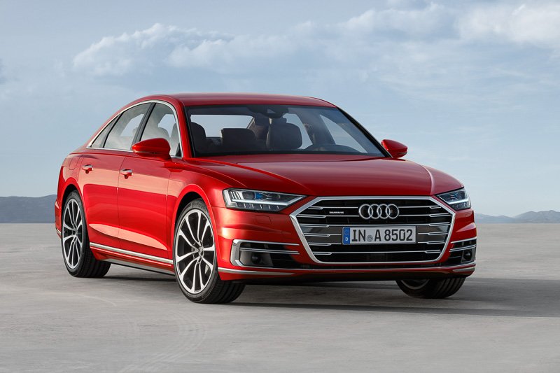 2017年晩秋にドイツから販売が開始される新型「A8」