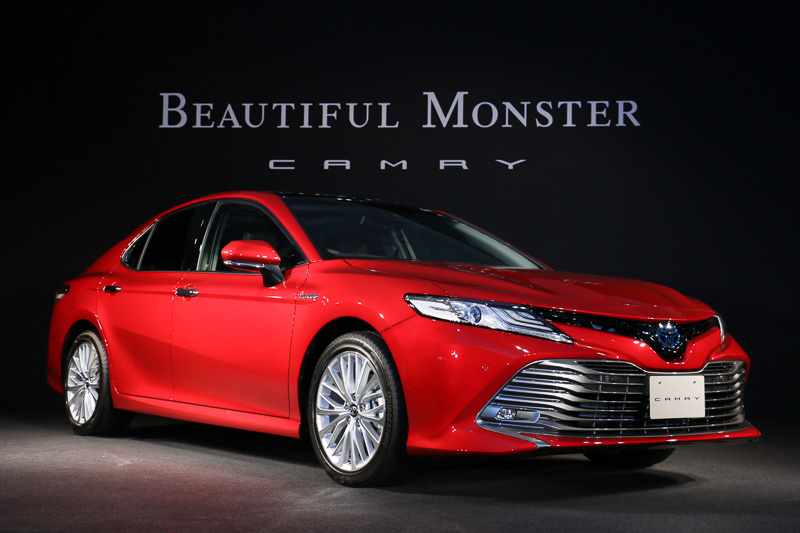 7月10日に発売された新型「カムリ」