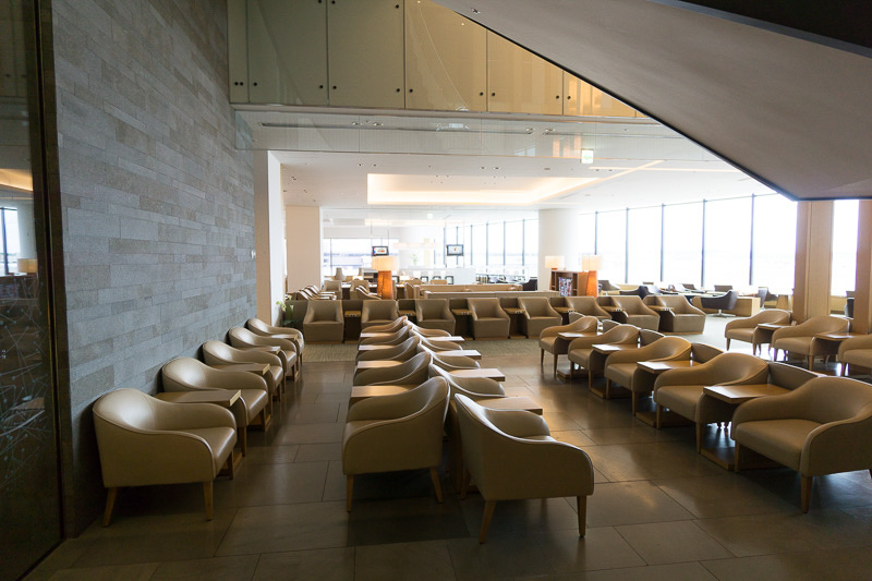 サクララウンジの内部