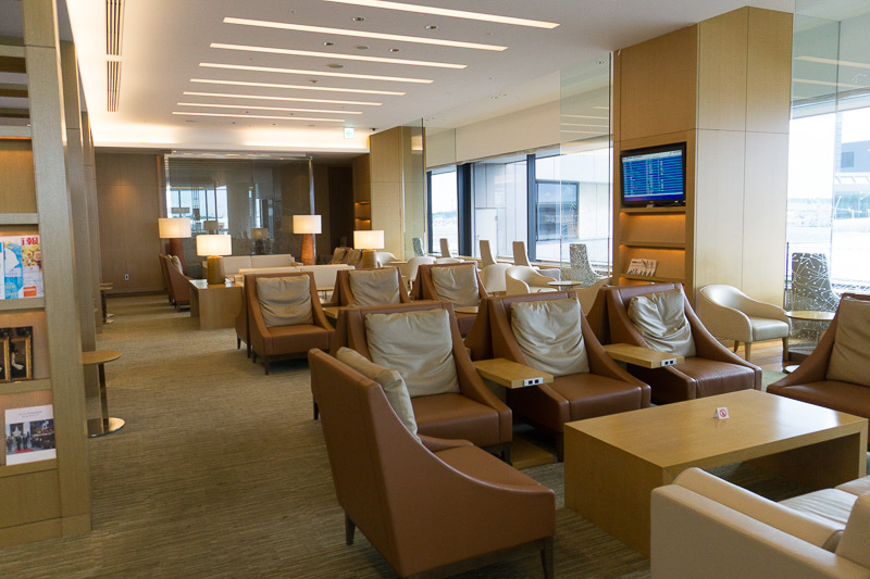 サクララウンジの内部