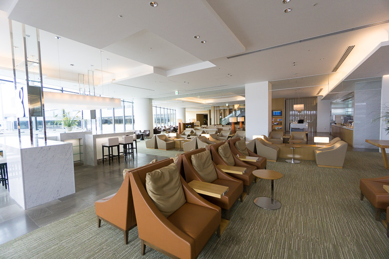 サクララウンジの内部