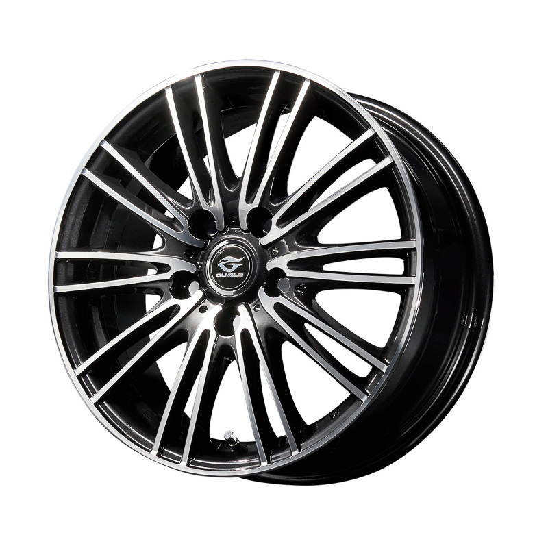 Xに設定される「16インチアルミホイールセット」ウェッズ ギルドMA＜ブラックメタリック/ポリッシュ＞：6万4800円