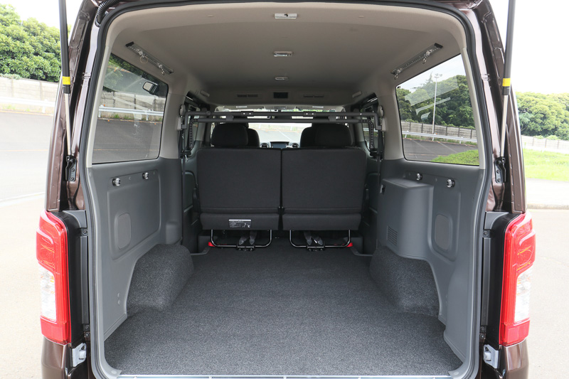 ワゴンモデルのラゲッジスペース