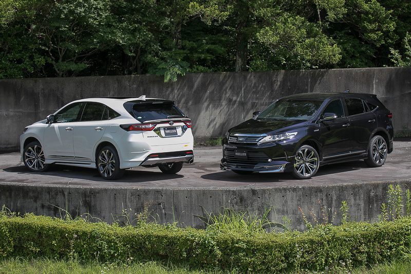 トヨタ自動車の新型「ハリアー」をさらにスタイリッシュにするモデリスタのパーツ