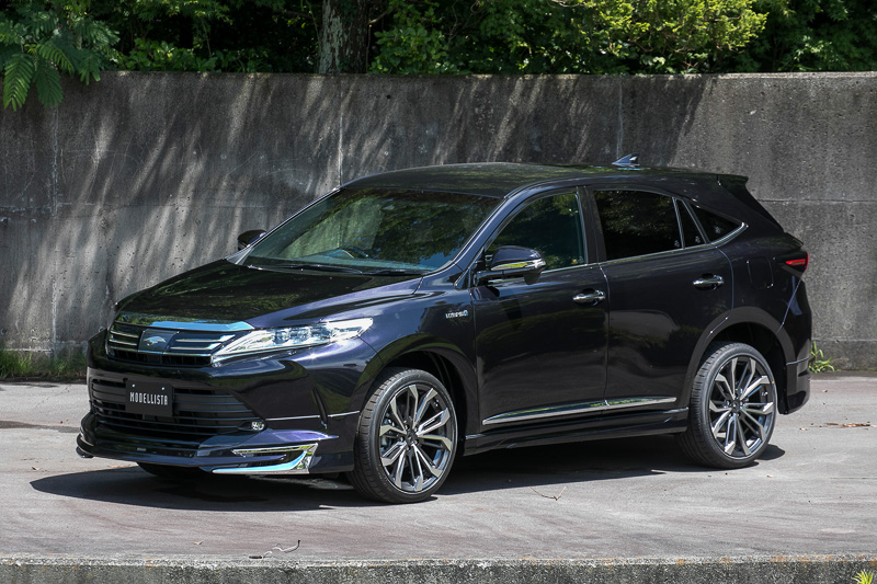 新型ハリアー「MODELLISTA エアロキットVer.1」装着車