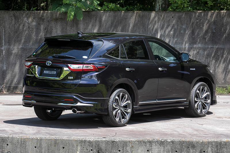 新型ハリアー「MODELLISTA エアロキットVer.1」装着車
