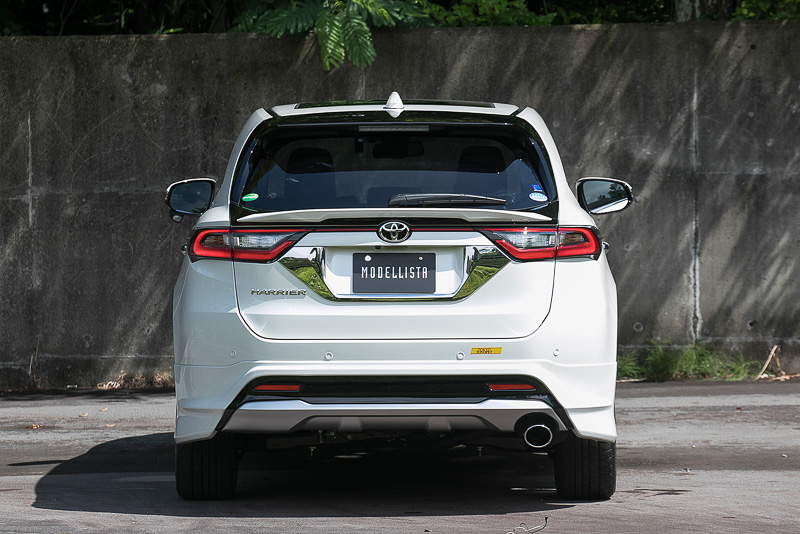 「MODELLISTA エアロキット Ver.2」に「バックドアスポイラー」「クールシャインキット」を装着