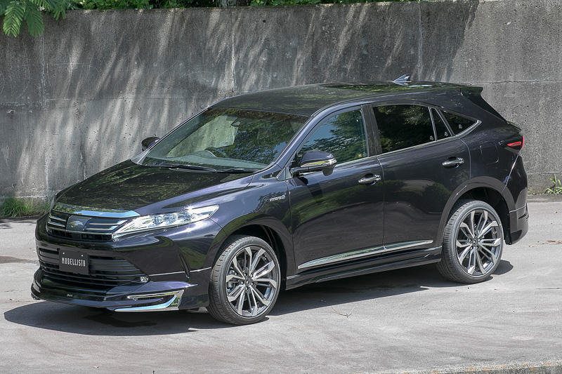 都会的な高級で洗練されたイメージでデザインされたモデリスタエアロキット Ver.１