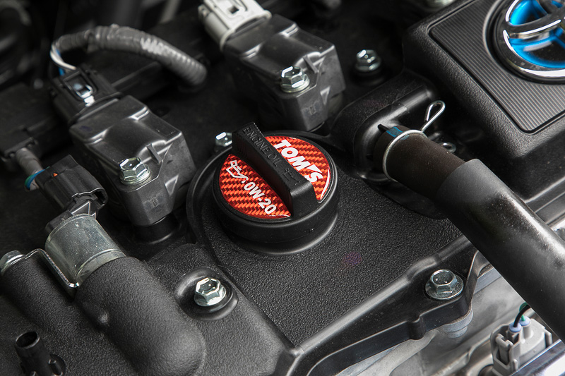 オイルフィラーキャップガーニッシュ（税別1000円）