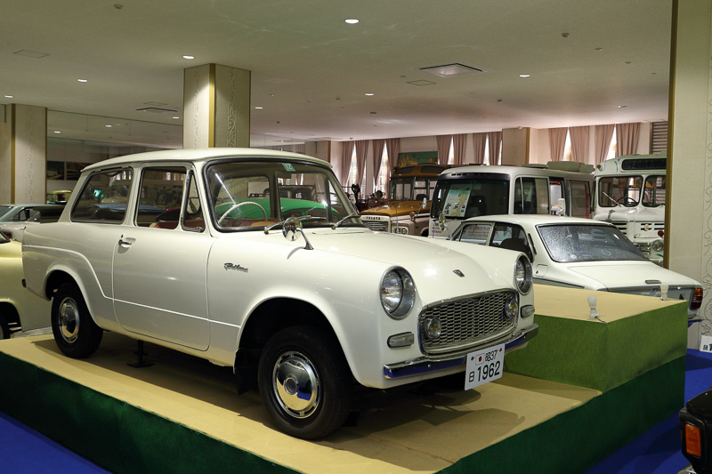 展示されていたパブリカは後期型とはかなり顔つきの異なる1962年式