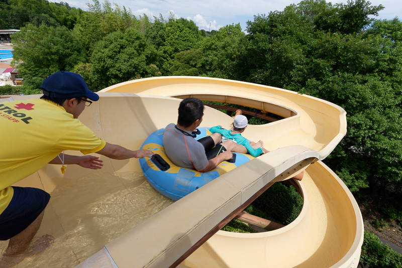 息を合わせて体重移動するとスピードが上がる