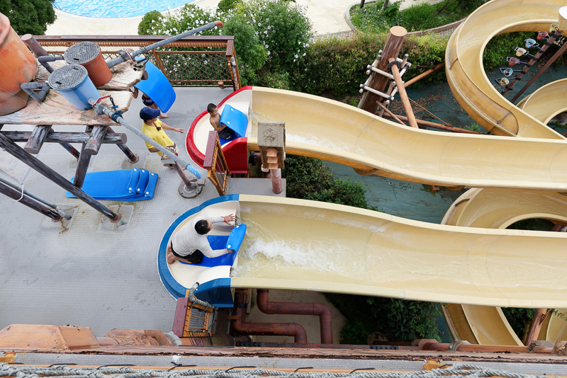 2人同時にスタート。目標タイムは31秒