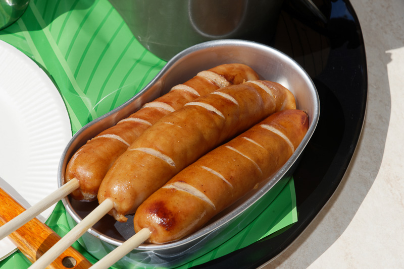 ビッグなフランクフルト。単品では400円