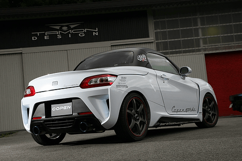 D-SPORT、コペン ローブ用フルカーボン仕様のボディキット「COPEN 400