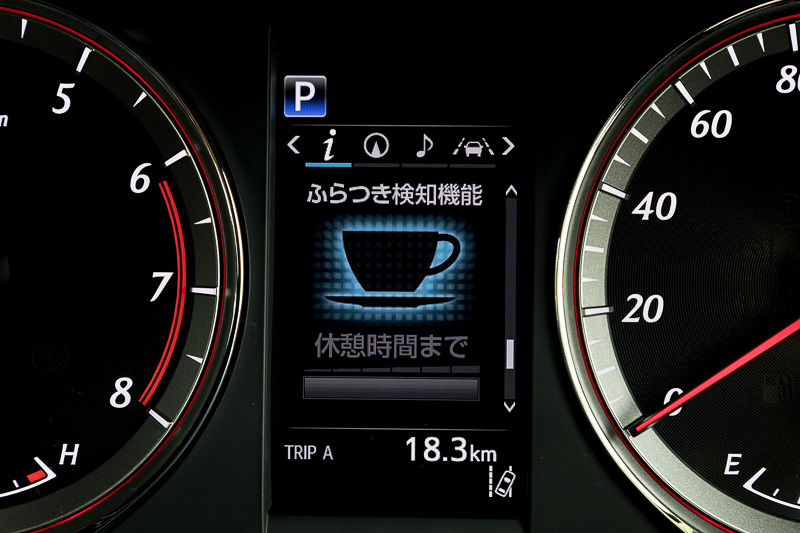 マルチインフォメーションディスプレイの表示