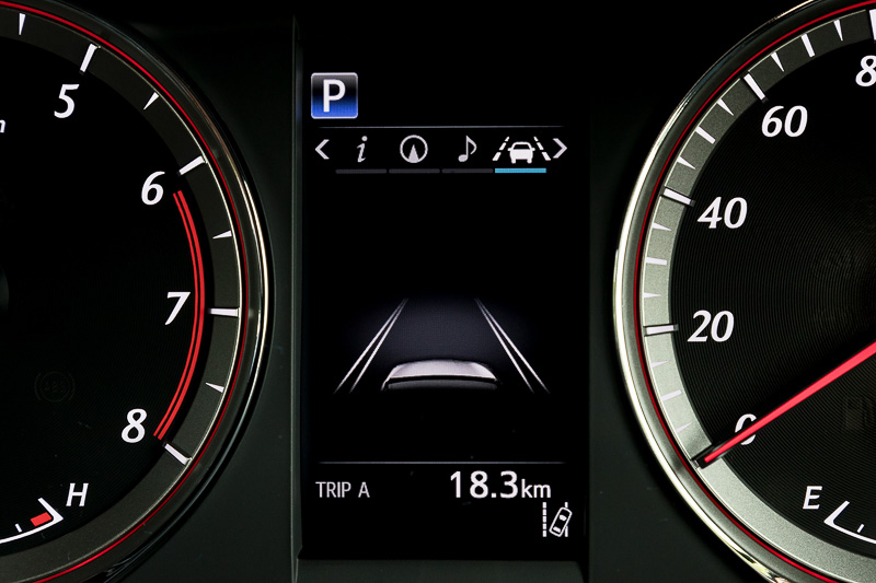 マルチインフォメーションディスプレイの表示
