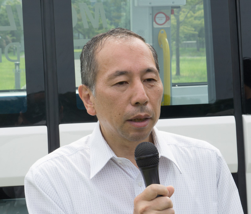 自動運転バス調査委員会の会長を務める東京大学教授 兼 東京大学生産技術研究所 次世代モビリティ研究開発センター長 須田義大氏