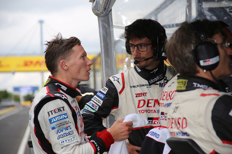 トヨタ 7号車のマイク・コンウェイ選手