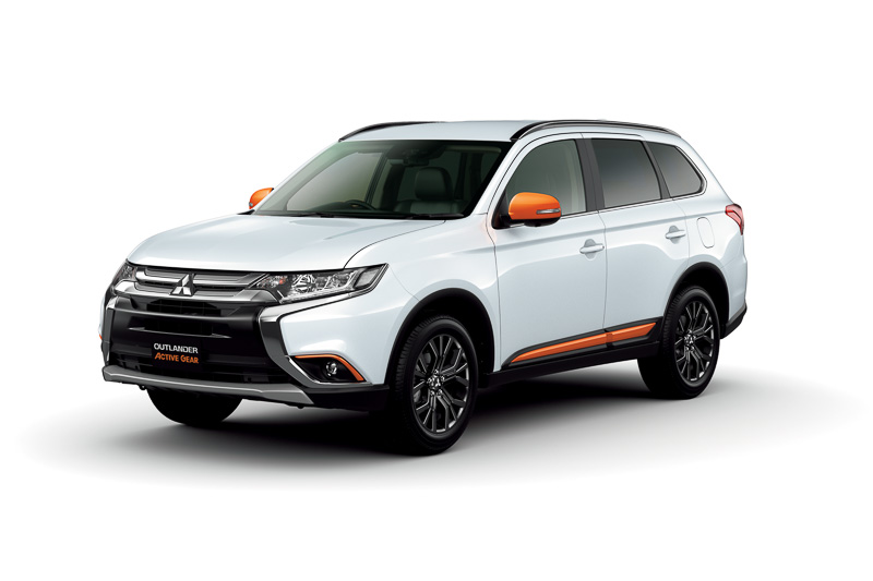 「アウトランダー」の特別仕様車「ACTIVE GEAR」