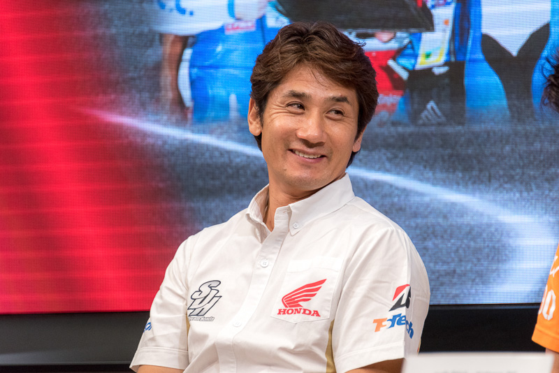 鈴鹿8耐で4回の優勝と表彰台7回、鈴鹿8耐で過去最多の7回のポールポジションを達成しているTeam SuP Dream Honda 伊藤真一選手