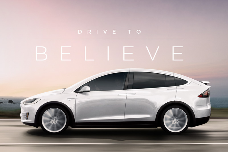 テスラモーターズ ジャパンは「モデル X」無料トライアル＆1泊2日宿泊チケットが当たる「Tesla Drive to Believe」キャンペーンの申し込み受け付けを7月21日～30日に実施