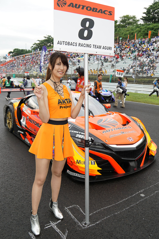 8号車「ARTA NSX-GT」（野尻智紀/小林崇志）