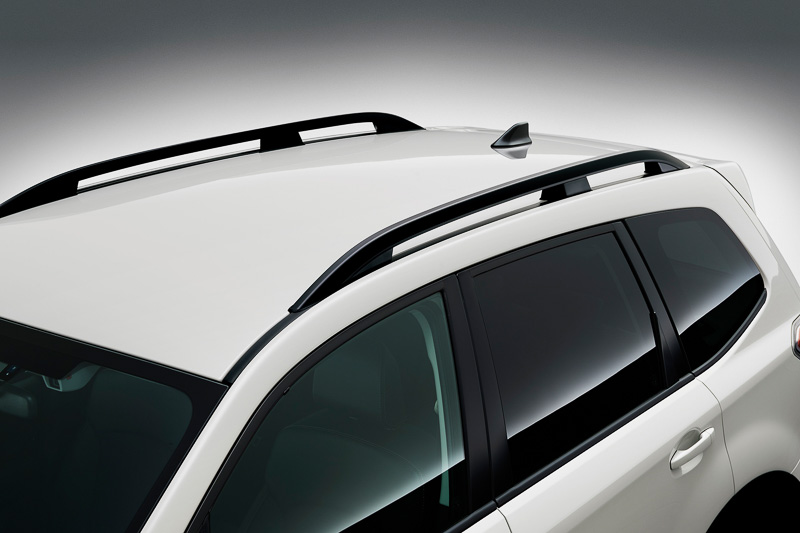 ルーフレール（ブラック）はメーカーオプション装備